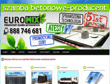 Tablet Screenshot of betonowe-szamba.net